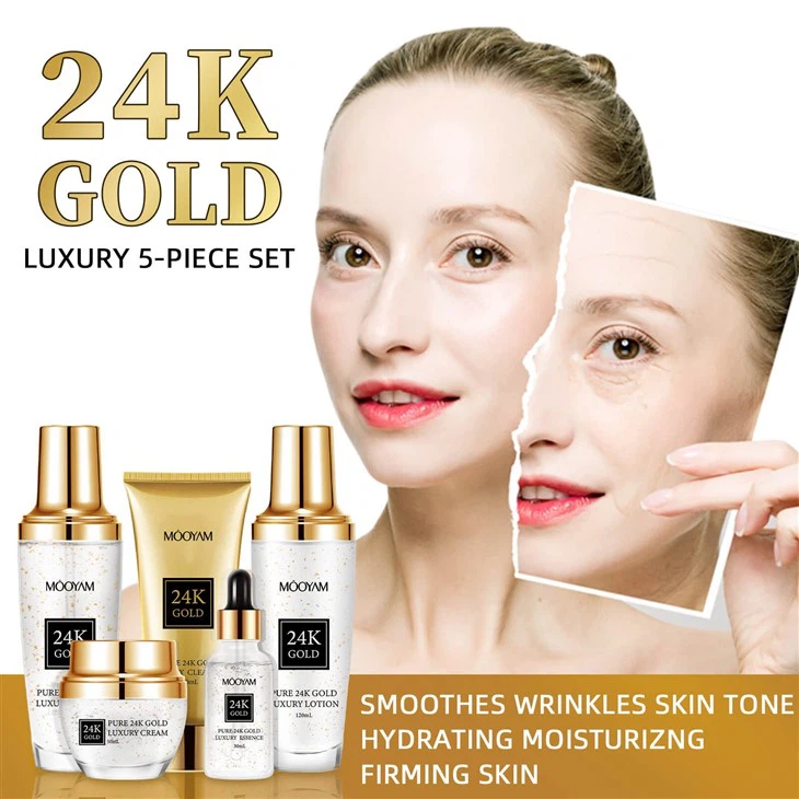24K Gold MOOYAM SKIN CARE SET